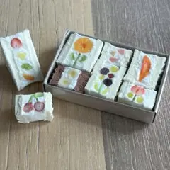 ミニチュアフード〜フルーツサンド〜