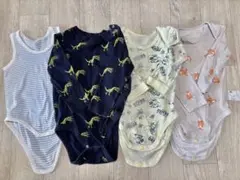 babyGap ユニクロ ロンパース 80 70 サイズ 4点セット