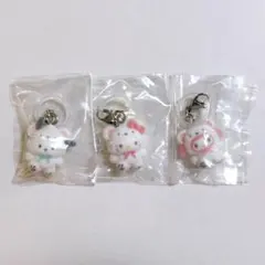 サンリオ ふわふわスノー めじるしアクセサリー ポチャッコ キティ マイメロ