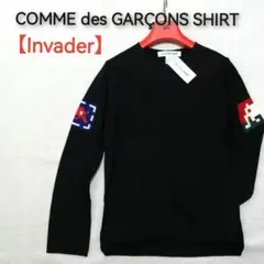 COMME des GARCONS SHIRT インベーダーニット 黒M COMME des GARCONS SHIRT インベーダーニット 黒M PLAY COMME