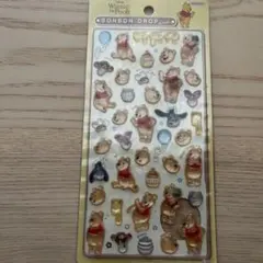 正規品　ボンボンドロップ シール　ぷーさん