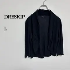 DRESKIP ボレロ Lサイズ 日本製 ブラック ワールド c311④