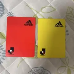 Jリーグadidas サッカー審判用カードセット