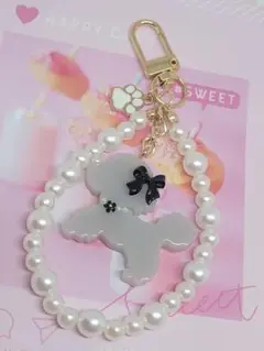 トイプードル キーホルダー ハンドメイド