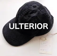 アルテリア SUPIMA CORDUROY 6 PANELED CAP ネイビー