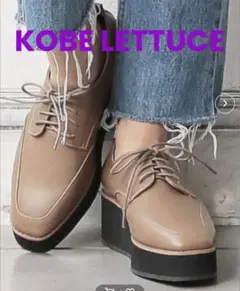 厚底ローファー 革靴