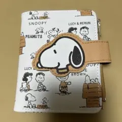 新品 スヌーピー 二つ折り財布のサムネイル
