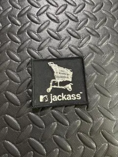 Jackass MTV ワッペン ショッピングカート 刺繍