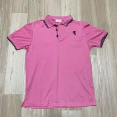 ピンク Mサイズ ポロシャツ