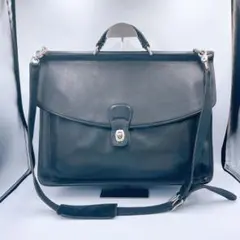 OLDCOACH ビジネスバッグ ウィリス ビークマン ターンロック　黒　コーチ