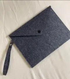 グレー フェルト タブレットケース