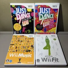 ⭐️24時間以内発送⭐️ Wiiソフトまとめ売り　4本セット　ジャストダンス
