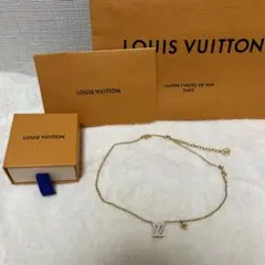 ほぼ未使用 ルイヴィトン M02977 ネックレス パールロック 