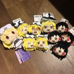 東方Project 《霊夢・魔理沙》マスコットぬいぐるみ 10体セット