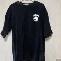 グラフィックプリント 黒 Tシャツ