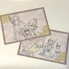 鬼滅の刃 胡蝶しのぶ カナエ ポストカード