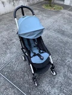 【美品】BABYZEN YOYO2 6+ ベビーゼンヨーヨー2 フットレスト付 Baby Zen yoyo2 6＋ ベビーゼンヨーヨー2 グレー フットレスト付