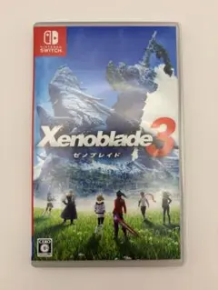 空ケース ゼノブレイド3 空箱 外箱 Switch ソフト