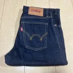 EDWIN ストレートデニム ダークブルー　503 ジーンズ