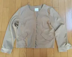 薄手 ノーカラージャケット