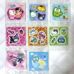 PEKO×SANRIO CHARACTERS うるつやシールグミ 8枚