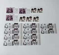 スノーマン 阿部亮平 向井康二 ペア ツーショット 切り抜き 厚紙 デタカ