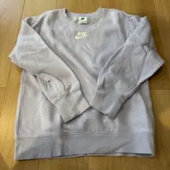 Nike 裏起毛　薄紫 トレーナー