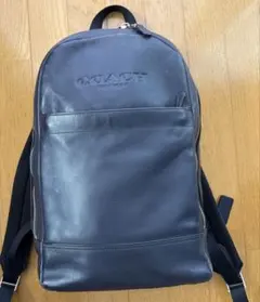 COACH コーチ レザー リュック F54135ネイビー紺バッグパック