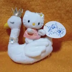 1999年 25周年 ハローキティ スワン ストラップ ハローキティ 25周年記念 限定 スワン 白鳥 キティちゃん L