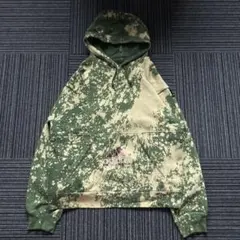 00s adidas equipment Bleached Hoodie Y2K