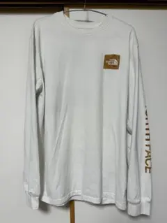 THE NORTH FACE ホワイト長袖カットソー