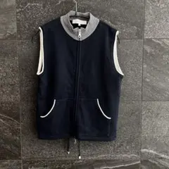 LANVIN SPORTS レディース ベスト 38 ネイビー