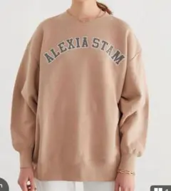 2025年最新】ALEXIA STAM レディース トレーナー・スウェットの人気