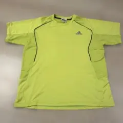 アディダス　Tシャツ　L 黄色