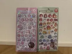 ボンボンドロップシール 2シートセット　和柄