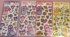 平成はっぴーフォン 4枚　マイメロ　クロミ　日焼けキティ　ポムポムプリン　正規品