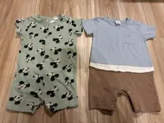 ロンパース★ミッキー★2点セット★半袖