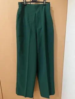 リネンライクハイウェストパンツ