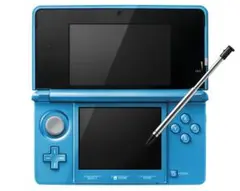 Nintendo 3DS 本体 ブルー スタイラスペン付き