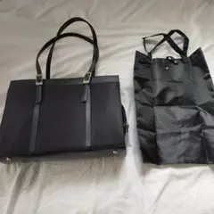 リクルートバッグ　収納袋付きのサムネイル