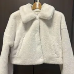 INGNI ボアジャケット ショート丈 ホワイト