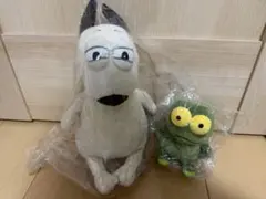 バムとケロ ぬいぐるみ しましま 旧タイプのおじぎ ヘビ - メルカリ