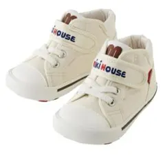 ミキハウス　靴スニーカーMロゴ セカンドベビーシューズ　14.5cm