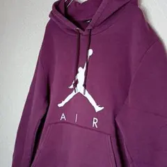 NIKE Jordan バックプリント デカロゴパーカー 刺繍 ヴィンテージ加工 NIKE JORDAN× Off-White コラボロゴ刺繍 プルパーカー XL - メルカリ