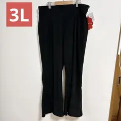しまむら komachi 暖か ブラック パンツ 3L