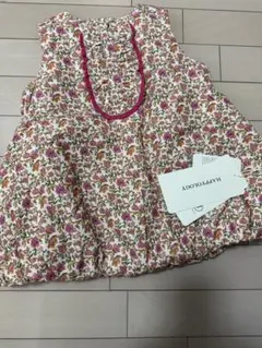 HAPPYOLOGY フラワープリントワンピース2Y