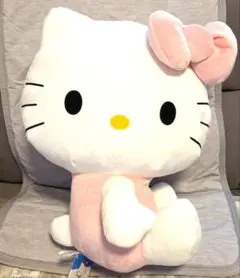 ハローキティ　スーパーラージぬいぐるみ　平成ピンク　新品未開封　非売品