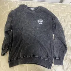 Billiard and Bar グレー クルーネック トレーナー