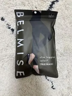 BELMISE スリムレギンス L TRUE BLACK