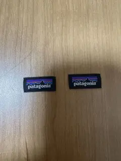 patagonia ワッペン 2個セット　2.6×1.1